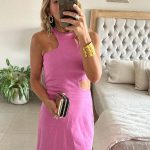 CORINA DRESS FUCSIA