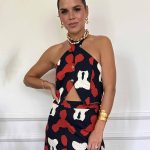 TOP RODA LADRILLO TRIBAL PRINT