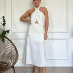 FALDA RODA OFF WHITE