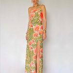 AGUSTINA PINK FLOWER DRESS