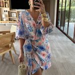 LUMA PURPLE PASTEL GARDEN DRESS