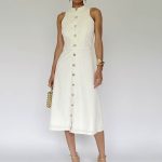 NUSSA DRESS WHITE