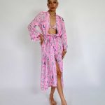 PINK SEA LONG COVER UP