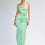 FERRA DRESS LIME GREEN
