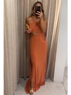 NERA TERRACOTA DRESS