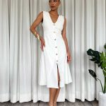 ROBERTA DRESS WHITE