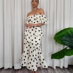 EMILIA DRESS BLACK DOTS