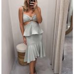 LARA DRESS LIGHT GREEN