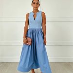 PALOMA DRESS LIGHT BLUE