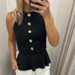 SALMA TOP BLACK