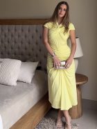 LUCIANA DRESS YELLOW - Imagen 2