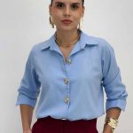 CAMISA BASIC LIGHT BLUE