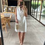 DANNA DRESS WHITE