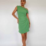 MELANIA MINI DRESS GREEN