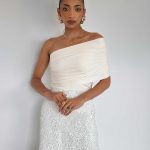 FALDA SEQUIM MINI WHITE