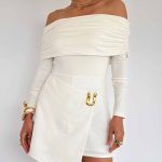 FALDA BASIC SHORT WHITE