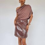 FALDA SEQUIM MINI COFFEE