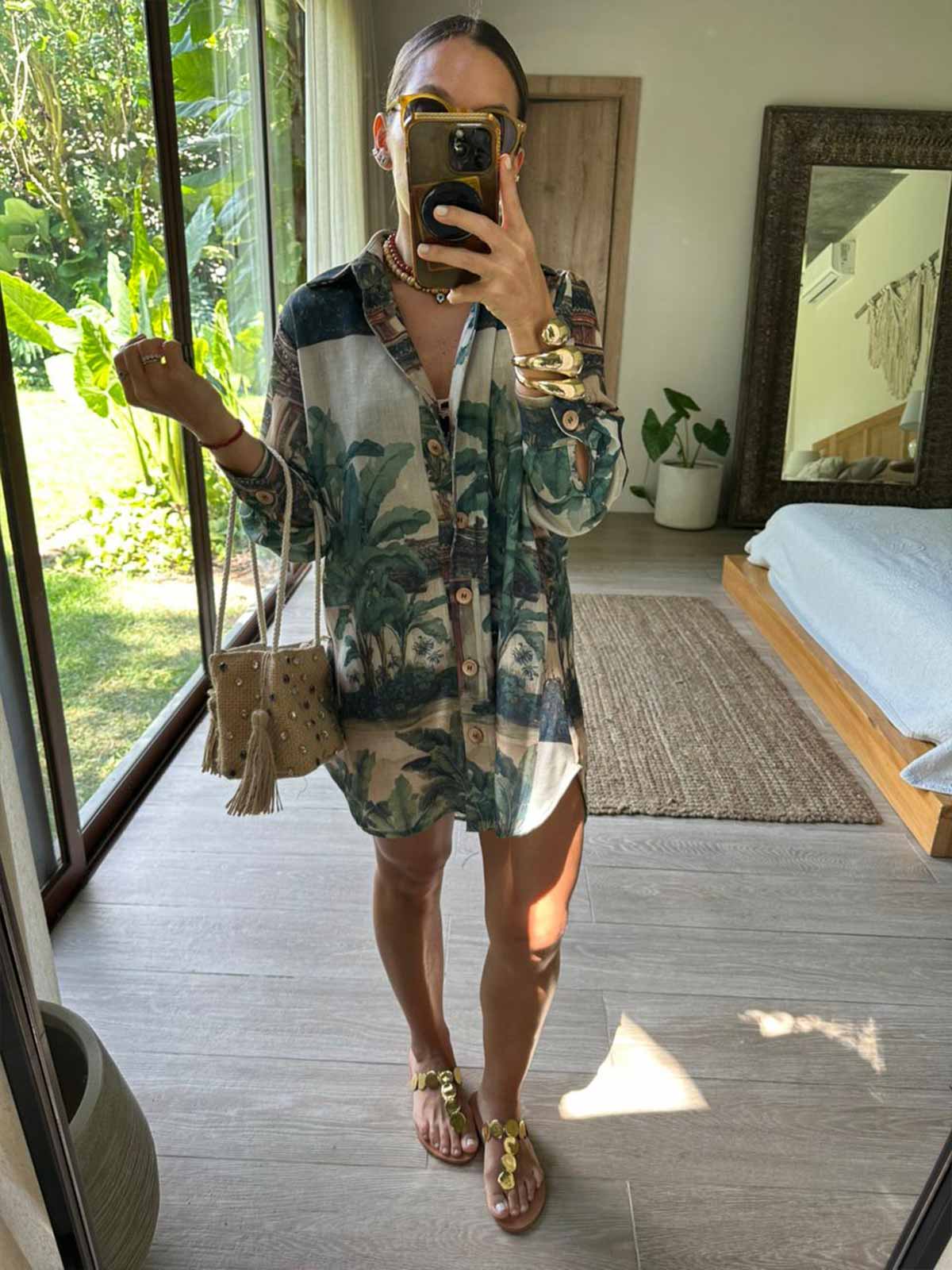 CAMISERO-PLANTAIN-PRINT CAMISERO PLANTAIN PRINT - Imagen 1