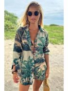 CAMISERO PLANTAIN PRINT