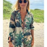 CAMISERO PLANTAIN PRINT