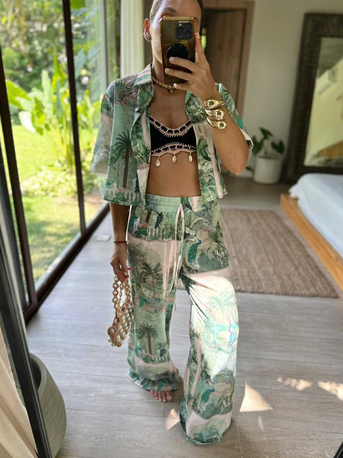 MARINA-PANT-ENCHANTED-JUNGLE MARINA PANT ENCHANTED JUNGLE - Imagen 1