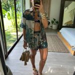 MARINA SHORT PLANTAIN PRINT