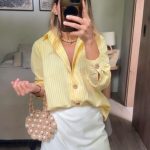 CAMISA BASIC YELLOW STRIPES