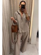 BASIC PANT CHOCOLAT STRIPES - Imagen 2