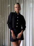 FALDA SHORT TULIPAN BLACK - Imagen 2