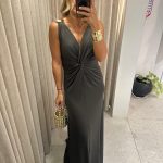 CORA GALA DRESS VERDE MILITAR