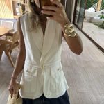 CLARISSA VEST WHITE
