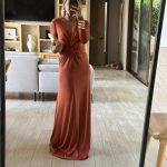 CAMILA DRESS TERRACOTA