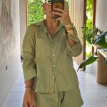 LINKA SHORT OLIVE GREEN