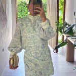 FALDA SHORT TULIPAN PASTEL BLUE TILE