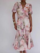 ADELAIDA DRESS FLORAL GALAXY