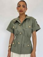 ALBA JACKET OLIVE GREEN