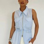 ARIEL VEST LIGHT BLUE