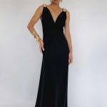 CORA GALA DRESS BLACK