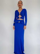 CRISTINA DRESS BLUE