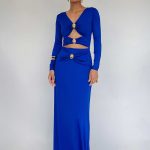 CRISTINA DRESS BLUE