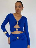 CRISTINA DRESS BLUE - Imagen 2