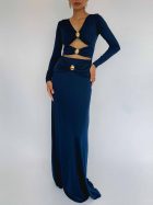 CRISTINA DRESS NAVY - Imagen 2