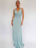 CORA GALA DRESS LIGHT GREEN