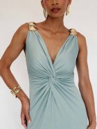 CORA GALA DRESS LIGHT GREEN - Imagen 2