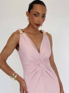 CORA GALA DRESS PALO ROSA