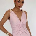 CORA GALA DRESS PALO ROSA