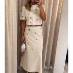 FALDA DANUSSA BEIGE