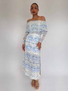 SELMA TOP BLUE ROCOCO - Imagen 2