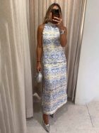 FALDA DANUSSA BLUE ROCOCO - Imagen 2