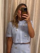 DANUSSA TOP LIGHT BLUE - Imagen 2